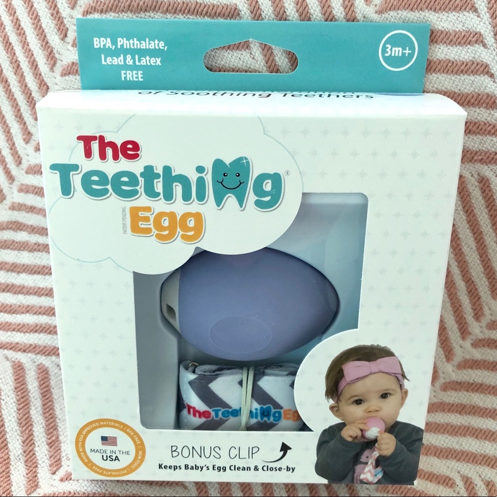 The Teething Egg baby teether chew toy